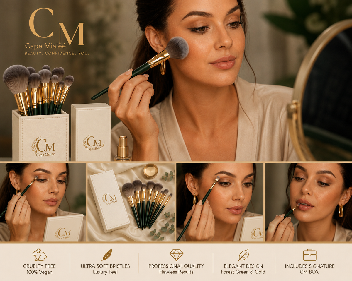 Cape Mialeé™ The Soft Focus Collection (MakeUp Brushes)