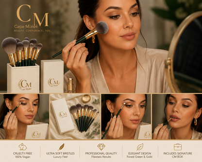 Cape Mialeé™ The Soft Focus Collection (MakeUp Brushes)